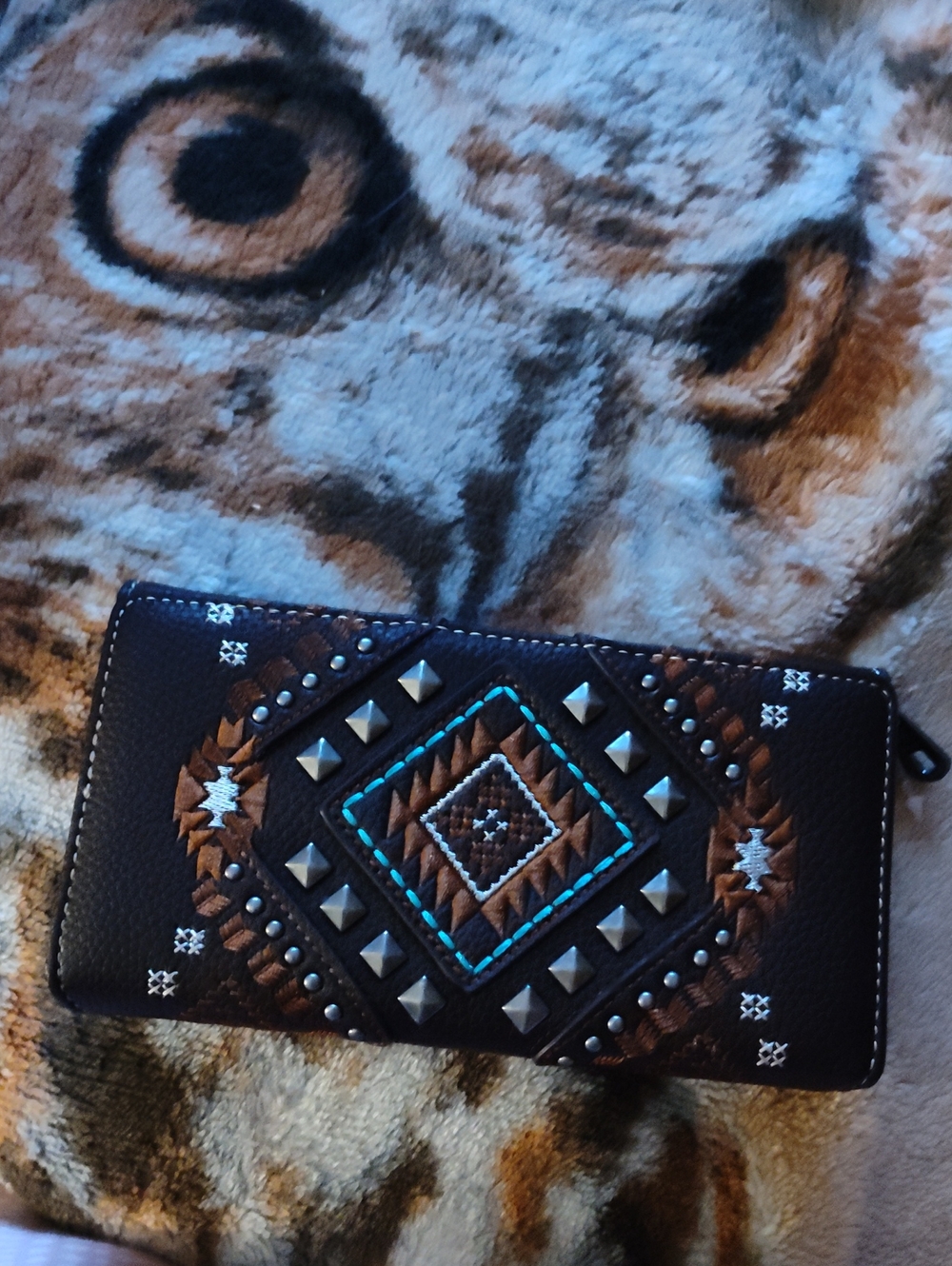 Montana West Large Two Compartments Wallet